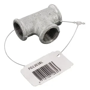 Kramp - FG13038L - T-Stück verzinkt