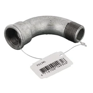Kramp - FG134L - Bogen 90° Weiblich/Männlich ZN