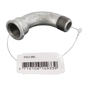 Kramp - FG138L - Bogen 90° Weiblich/Männlich ZN