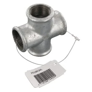 Kramp - FG18034 - Kupplung 4-Way Verzinkt 4xF