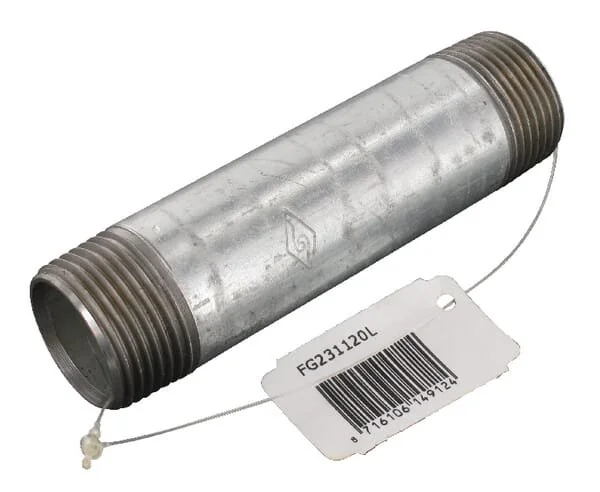 Kramp - FG231120L - Rohrnippel Galv. 1 inches x 120mm