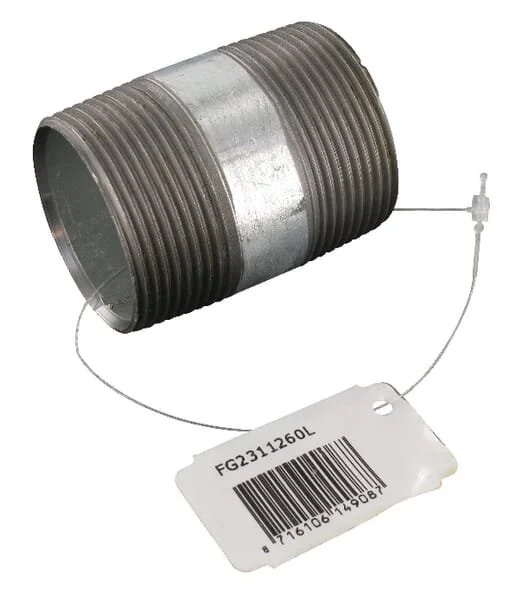 Kramp - FG2311260L - Rohrleitung Nippel Galv. 1 1/2 inches x 60mm