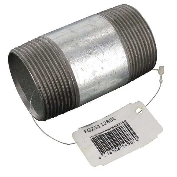 Kramp - FG2311280L - Rohrleitung Nippel Galv. 1 1/2 inches x 80mm