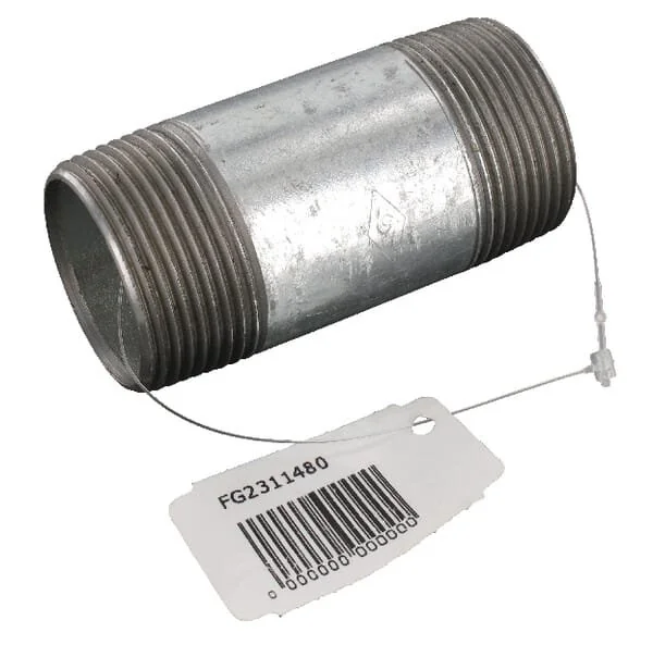 Kramp - FG2311480L - Rohrnippel Galv. 1 1/4 inches x 80mm