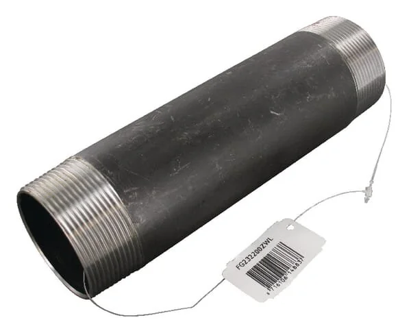 Kramp - FG232200ZWL - Rohrleitung Nippel Schwarz 2 inches x 200mm