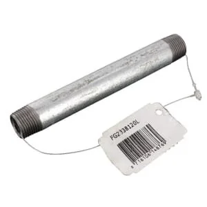 Kramp - FG2338120L - Rohr Nippel Verzinkt X120mm