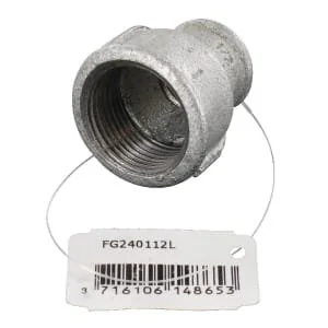 Kramp - FG240112L - Adapter Buchse Zn. 1 inches x 1/2 inches