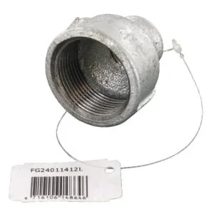 Kramp - FG24011412L - Adapter Buchse Zn. 1 1/4 inches x 1/2 inches