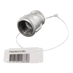 Kramp - FG2401238L - Adapter Innengewinde Verz. 1/2 Zoll x 3/8 Zoll