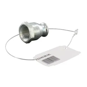 Kramp - FG2403818L - Adapter Innengewinde Verz. 3/8 Zoll x 1/8 Zoll