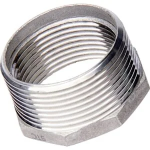 Kramp - FG241112114RVS - Reduzierstück Edelstahl Innengewinde 1 1/4 Zoll x Außengewinde 1 1/2 Zoll