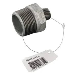 Kramp - FG24511412L - Reduzierstück 2xM 1 1/4 Zoll x 1/2 Zoll