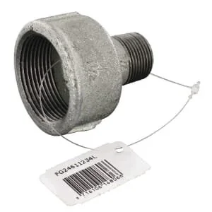 Kramp - FG24611234L - Adapter Innengewinde/Außengewinde 1 1/2 Zoll x 3/4 Zoll