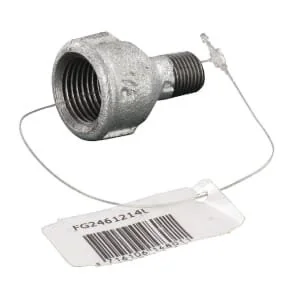 Kramp - FG2461214L - Adapter Innengewinde/Außengewinde 1/2 Zoll x 1/4 Zoll
