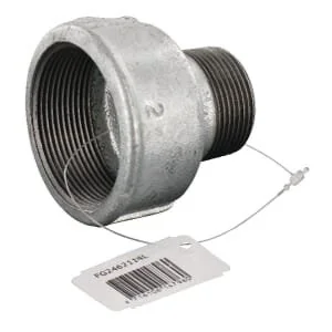 Kramp - FG2462114L - Adapter Innengewinde/Außengewinde 2 inches x 1 1/4 inches