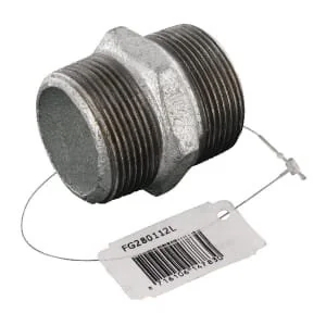 Kramp - FG280112L - Männlicher Doppelnippel Zn