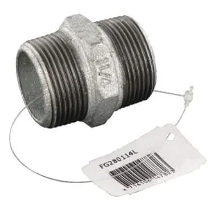 Kramp - FG280114L - Männlicher Doppelnippel Zn