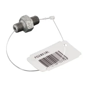 Kramp - FG28018L - Männlicher Doppelnippel Zn