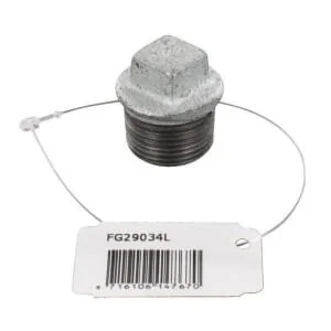 Kramp - FG29034L - Stecker verzinkt außen