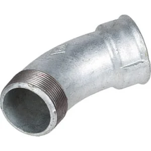 Kramp - FG402L - Bogen 45° Weiblich/Männlich ZN