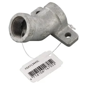 Kramp - FG4713445L - Wandplatte 45° Innengewinde Zn. 3/4 Inches