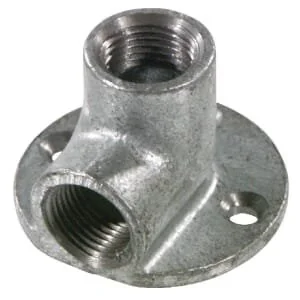 Kramp - FG47134 - Wandplatte 90° Verzinkt F/F