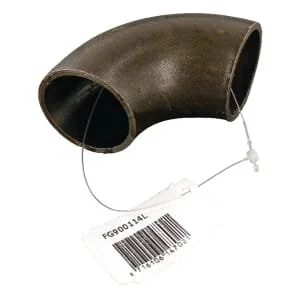 Kramp - FG900114L - Anschweiß Bogen 90° schwarz