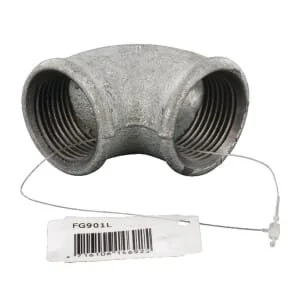 Kramp - FG901L - Bogen 90° Muffe Zn