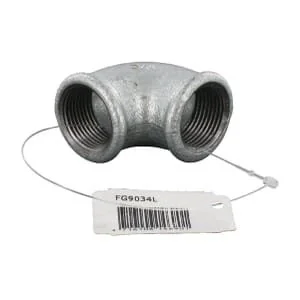 Kramp - FG9034L - Bogen 90° Muffe Zn