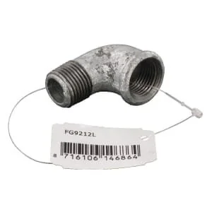Kramp - FG9212L - Bogen Innengewinde/Außengewinde Zink