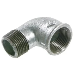 Kramp - FG92134 - Bogen Innengewinde/Außengewinde Zink 1x3