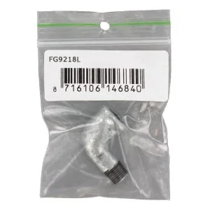 Kramp - FG9218L - Bogen Innengewinde/Außengewinde Zink