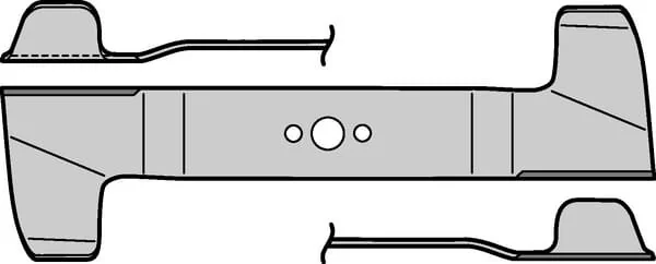 Kramp - FGP010050 - Klinge L: 390mm, Rundloch: By
