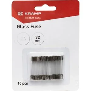 Kramp - FS1502A - Glassicherung 2A 32mm (x10)