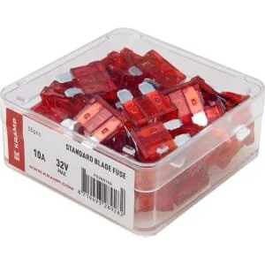 Kramp - FS20010A - Standard Flachsicherung 10A rot (x50)