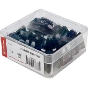 Kramp - FS2001A - Standard Flachsicherung 1A schwarz (x50)