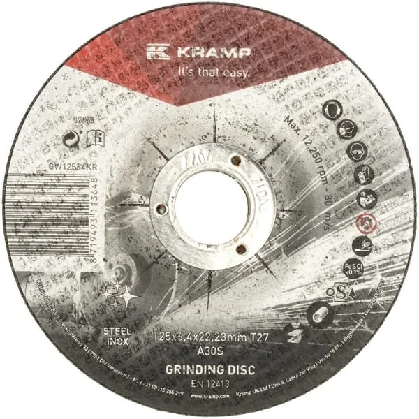 Kramp - GW12564KR - Schleifscheibe 125x6.4mm
