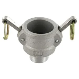 Kramp - HCN100BSS013 - Camlock Typ B Außengewinde Edelstahl