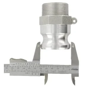Kramp - HCN100FSS019 - Camlock Type F Außengewinde Edelstahl