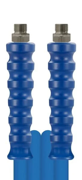 Kramp - HD103825SB - Hochdruck Schlauch 25m 2SC DN10 Blau Außengewinde, Mit Gleitkugeln