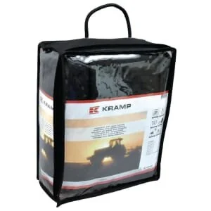 Kramp - I23445KR - Maßgeschneiderter Sitzbezug, Stoff, schwarz, entwickelt für Grammer DUALMOTION