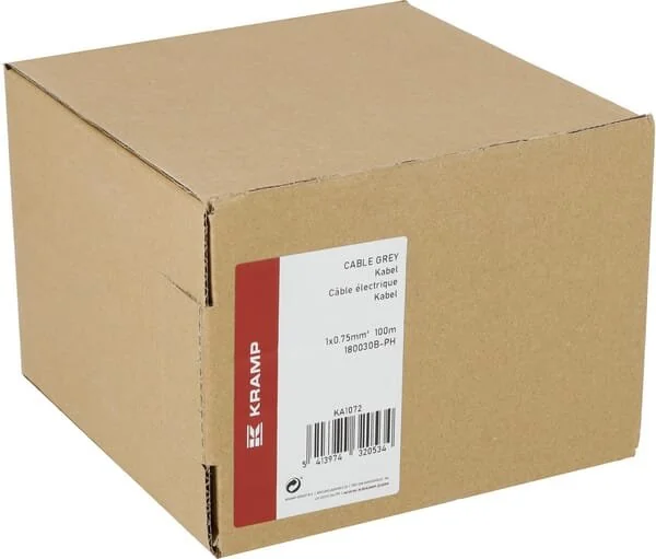 Kramp - KA1072 - Kabel 1x0.75mm² Grau 100m