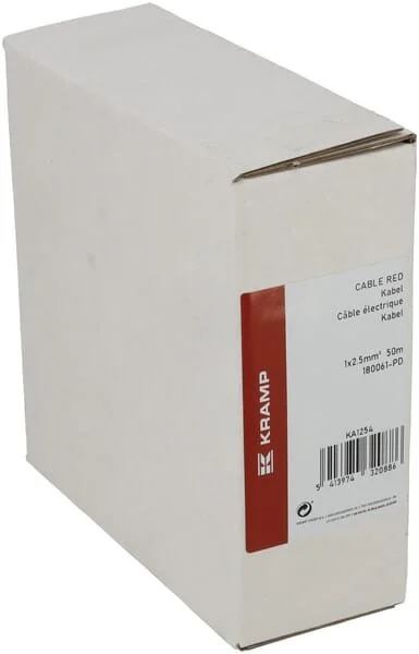 Kramp - KA1254 - Kabel 1x2.5mm² Rot