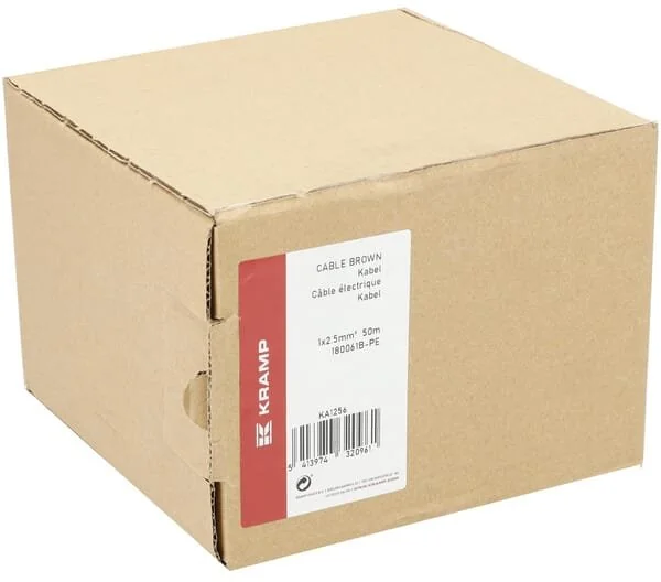 Kramp - KA1256 - Kabel 1x2.5mm² Braun 50m