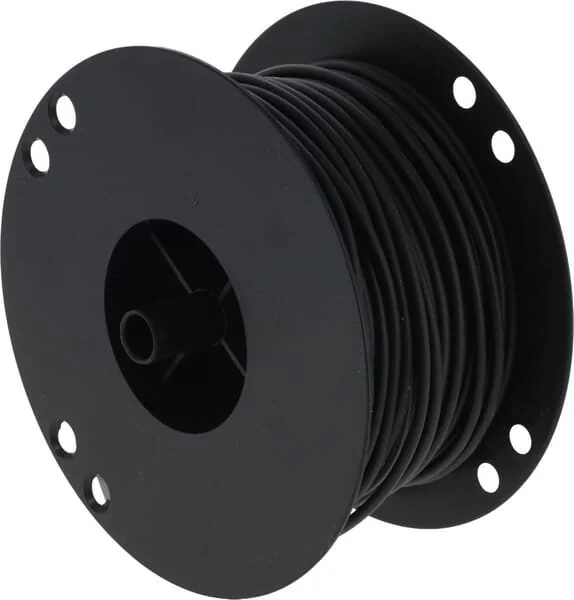 Kramp - KA1258 - Kabel 1x2.5mm² Schwarz 50m