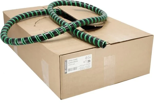 Kramp - KBV13BGP025KR - Spiral-Schutz Schwarz/Grün 13-18 25m