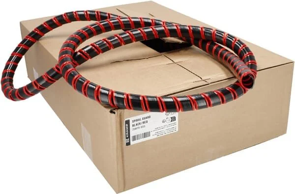 Kramp - KBV13BRP025KR - Spiral-Schutz Schwarz/Rot 13-18 25m