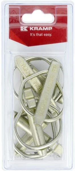 Kramp - KR02120000P06B - Klappstecker 11.5mm x 45mm (6)