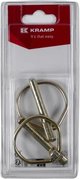 Kramp - KR02750000P02B - Steckbolzen 7.5mm x 42mm (2)