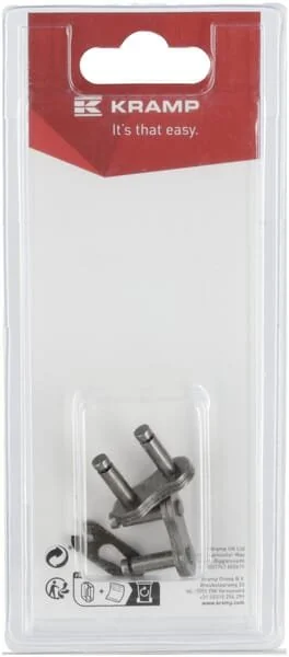 Kramp - KR08B1CLLBP02B - Verbindungsglied (Federklammer) 12.7mm X 08B1 (2)